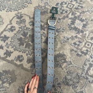 Wild Fable Stylish Blue Denim Belt
